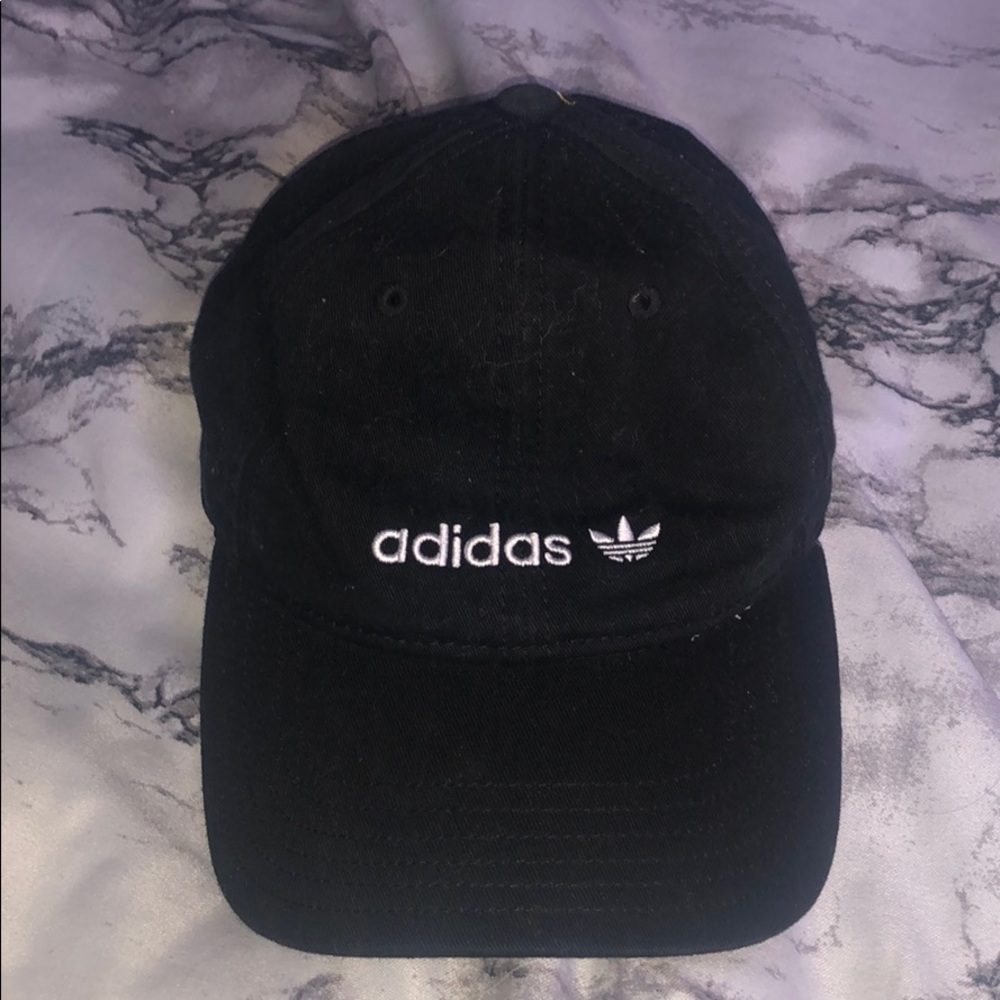 Black Adidas hat